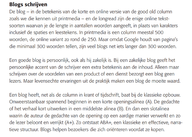 Fragment uit 'Schrijven met lef en liefde'